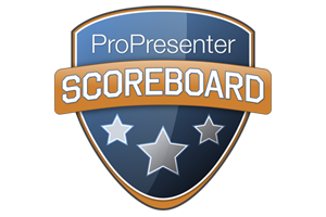 ProPresenter Scoreboard