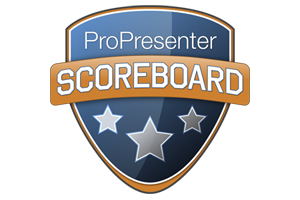 ProPresenter Scoreboard