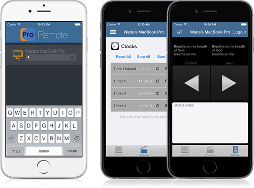 ProPresenter Remote